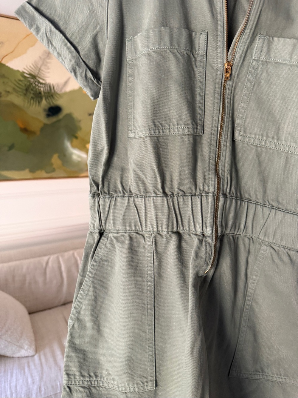 J.Crew Utility Mini Dress - Picture 3 of 4